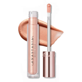 Anastasia Beverly Hills front packaging shows shade Goldy and glossy finish benefit