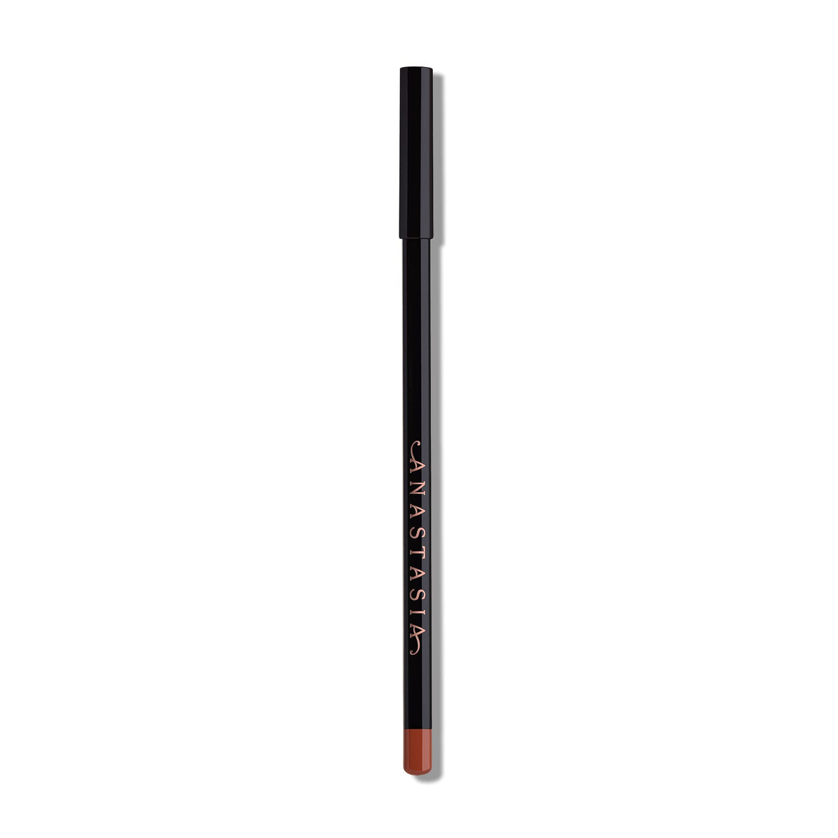 Anastasia Beverly Hills lip liner Parchment sharpened tip close-up demonstrating precise-point accuracy benefit