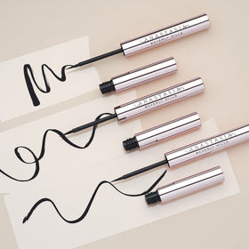 Anastasia Beverly Hills liner next to compact showing scale and travel-friendly size