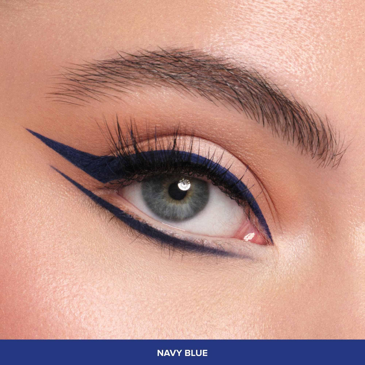 Anastasia Beverly Hills liner creating a sharp wing for bold, defined eye looks