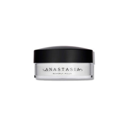 Anastasia Beverly Hills front jar view showing compact travel-ready packaging and convenience