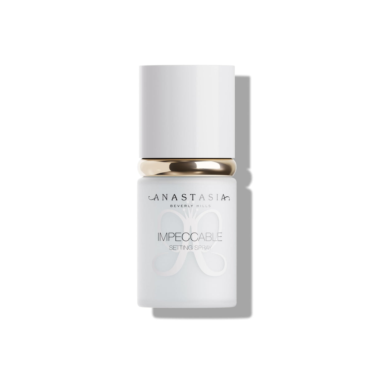 Anastasia Beverly Hills mist being sprayed on face demonstrating even coverage
