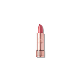 Anastasia Beverly Hills Satin Lipstick front tube showing Rose Dream shade and polished finish