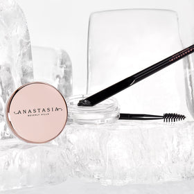 Anastasia Beverly Hills applicator in use lifting and shaping brows for definition