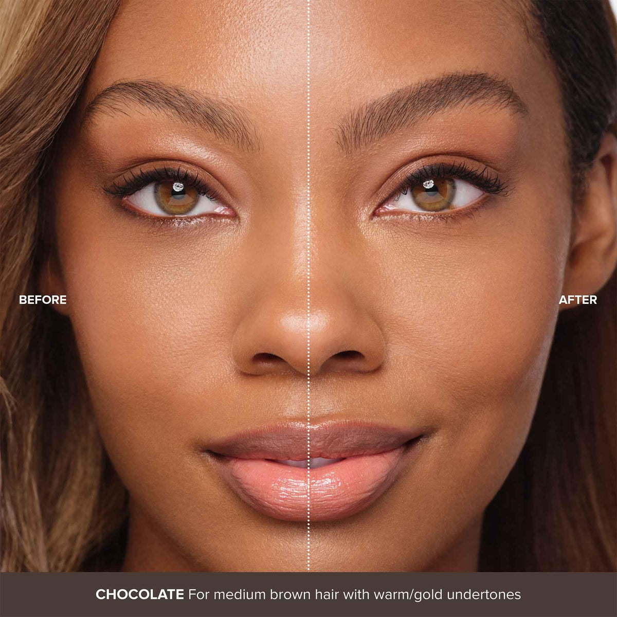 Anastasia Beverly Hills close-up texture shows fibers for visible volume and natural fullness