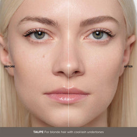 Anastasia Beverly Hills gel texture on skin demonstrating fibers for natural-looking fullness