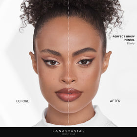 Anastasia Beverly Hills swatch on skin showing Caramel shade for accurate color reference