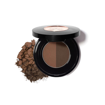 Anastasia Beverly Hills front compact view showing Chocolate duo for natural brows