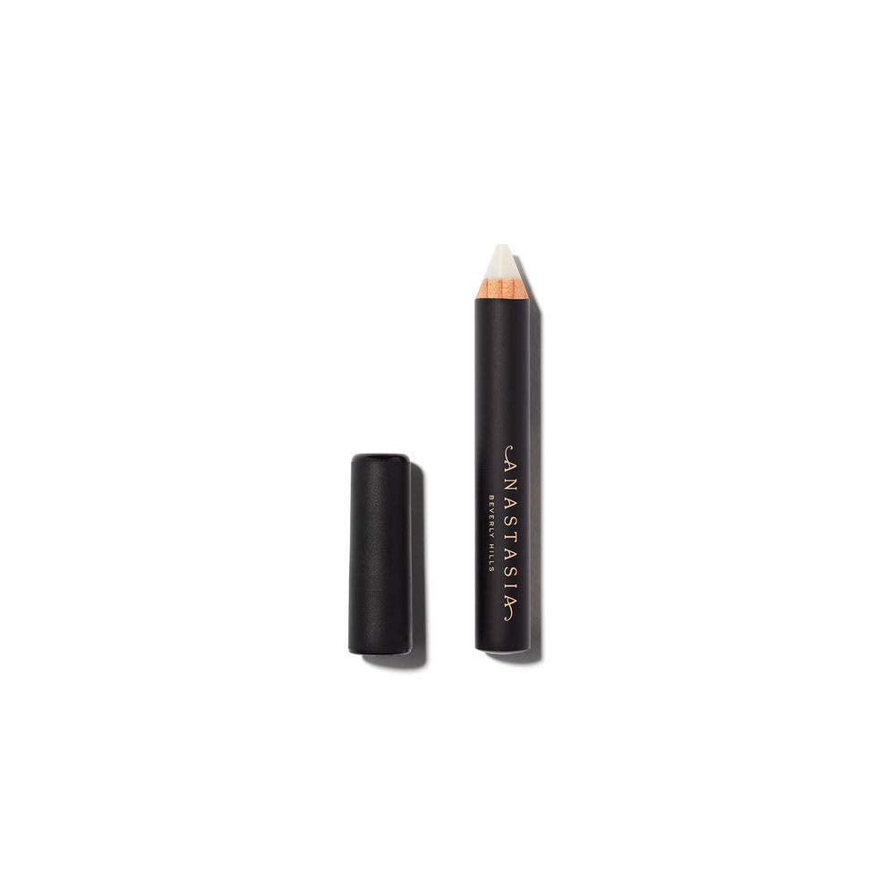 anastasia brow primer front pencil showing packaging and slim clear wax tip for precise hold