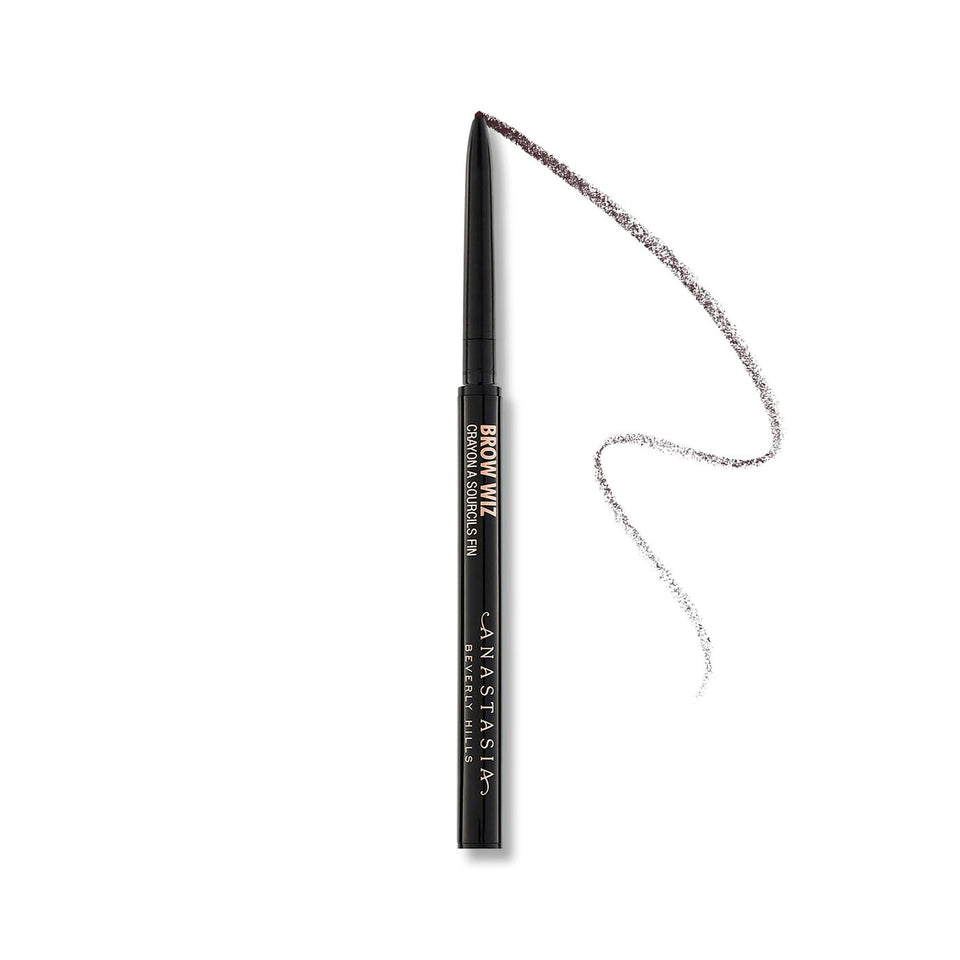 Anastasia Beverly Hills Brow Wiz front view showing compact travel packaging and clear branding