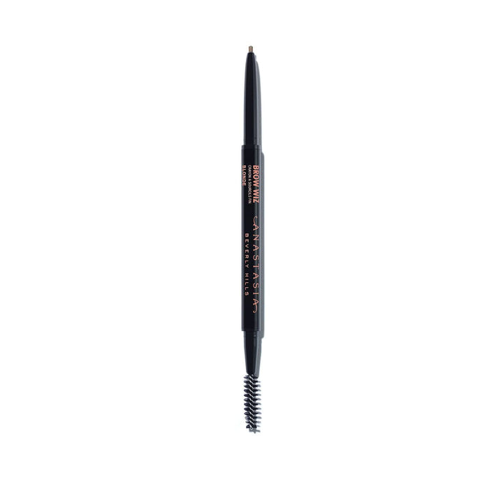 Anastasia Brow Wiz front view showing slim pencil and blonde shade for precise shaping