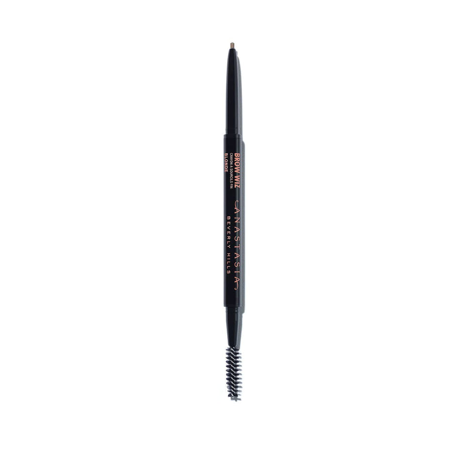Anastasia Brow Wiz front view showing slim pencil and blonde shade for precise shaping