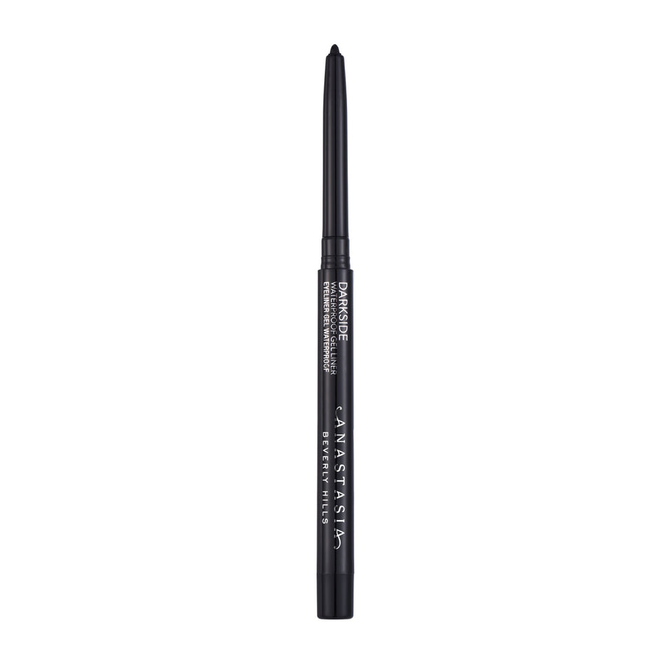 Anastasia Beverly Hills Darkside front packaging showing retractable pencil benefit