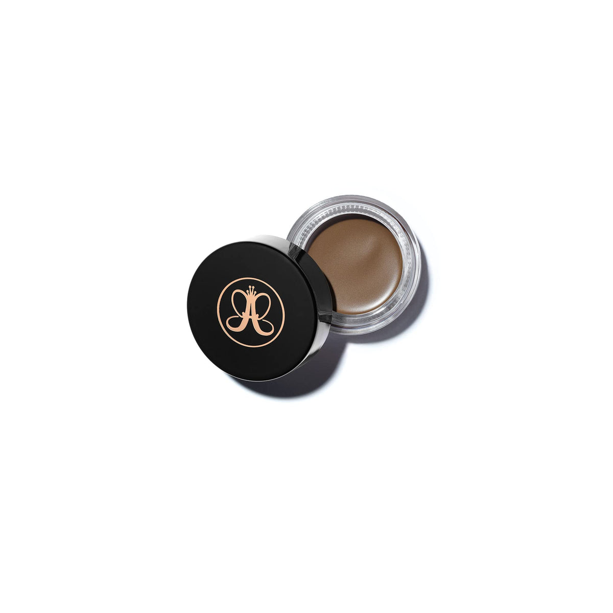Anastasia Beverly Hills front jar showing shade Blonde and durable packaging benefit