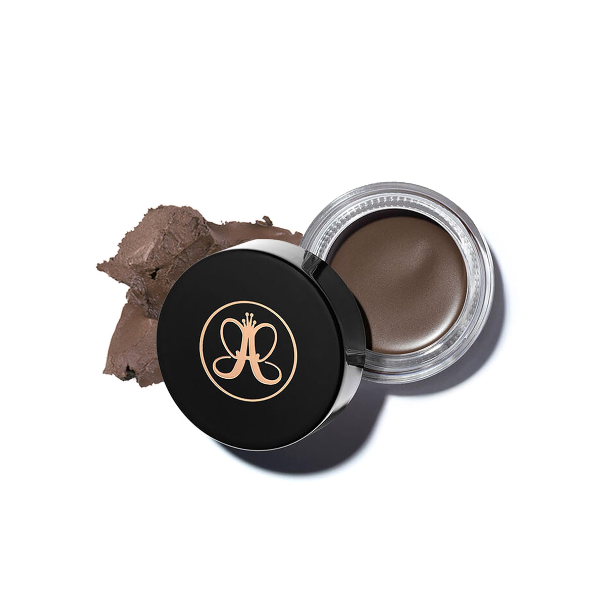Anastasia Beverly Hills jar front view showing product and packaging, clear brand visibility and benefit