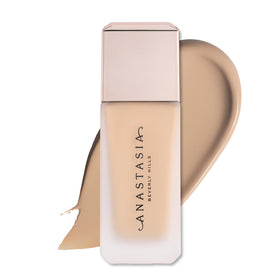 Anastasia Beverly Hills front bottle view showing sleek packaging and full coverage benefit