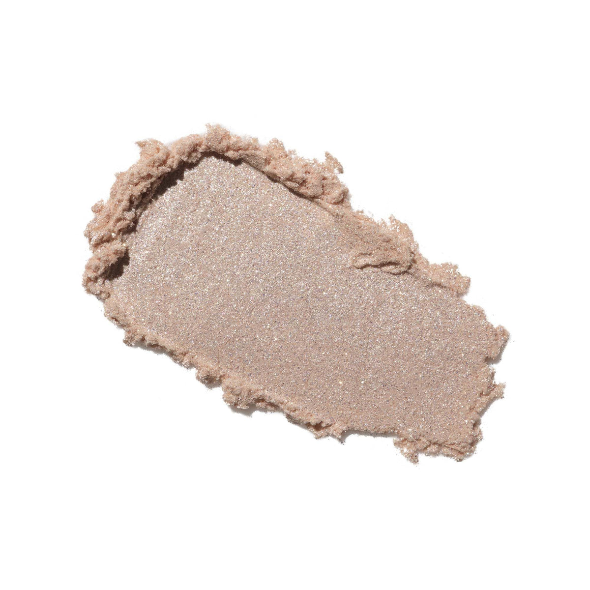 Anastasia Beverly Hills swatch on skin showing champagne-gold glow and blendability