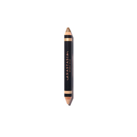 Anastasia Beverly Hills front view of dual-ended pencil showing both caps and color