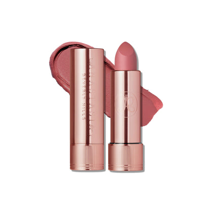 Anastasia Beverly Hills lipstick packaging front showing product and shade
