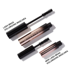 Anastasia Beverly Hills creamy mascara texture swirled on white showing rich jet-black pigment