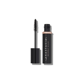 Anastasia Beverly Hills front packaging showing compact travel-size mascara benefit convenience