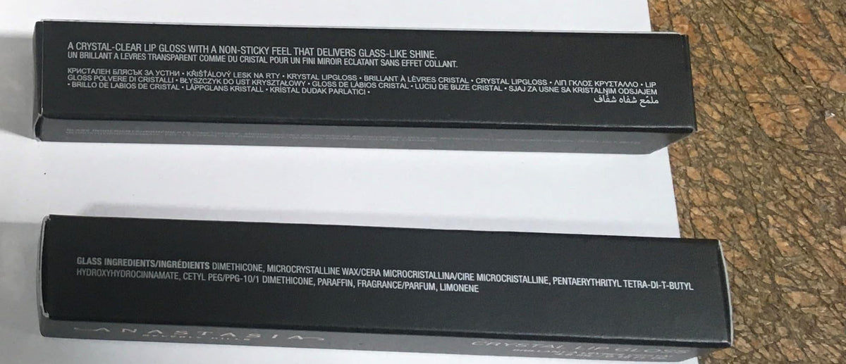 Anastasia Beverly Hills gloss inside a makeup bag for polished, everyday styling