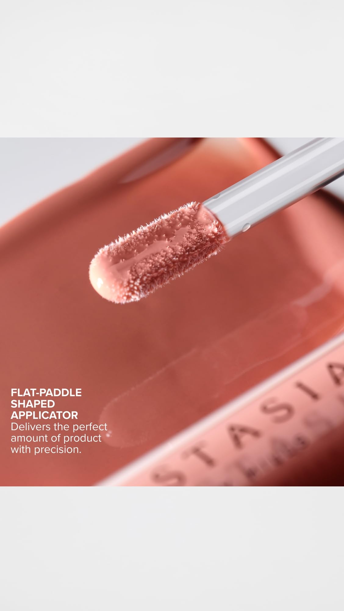 Anastasia Beverly Hills label and ingredients panel showing cruelty-free formulation benefit