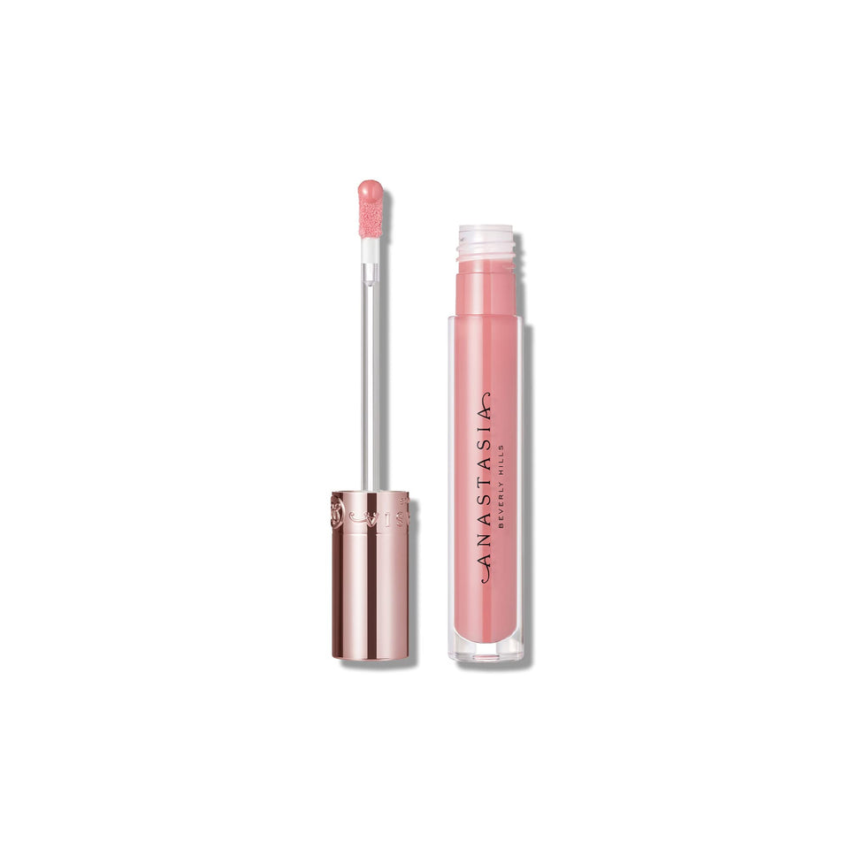 Anastasia Beverly Hills front packaging showing glossy Sun Baked shade and benefits