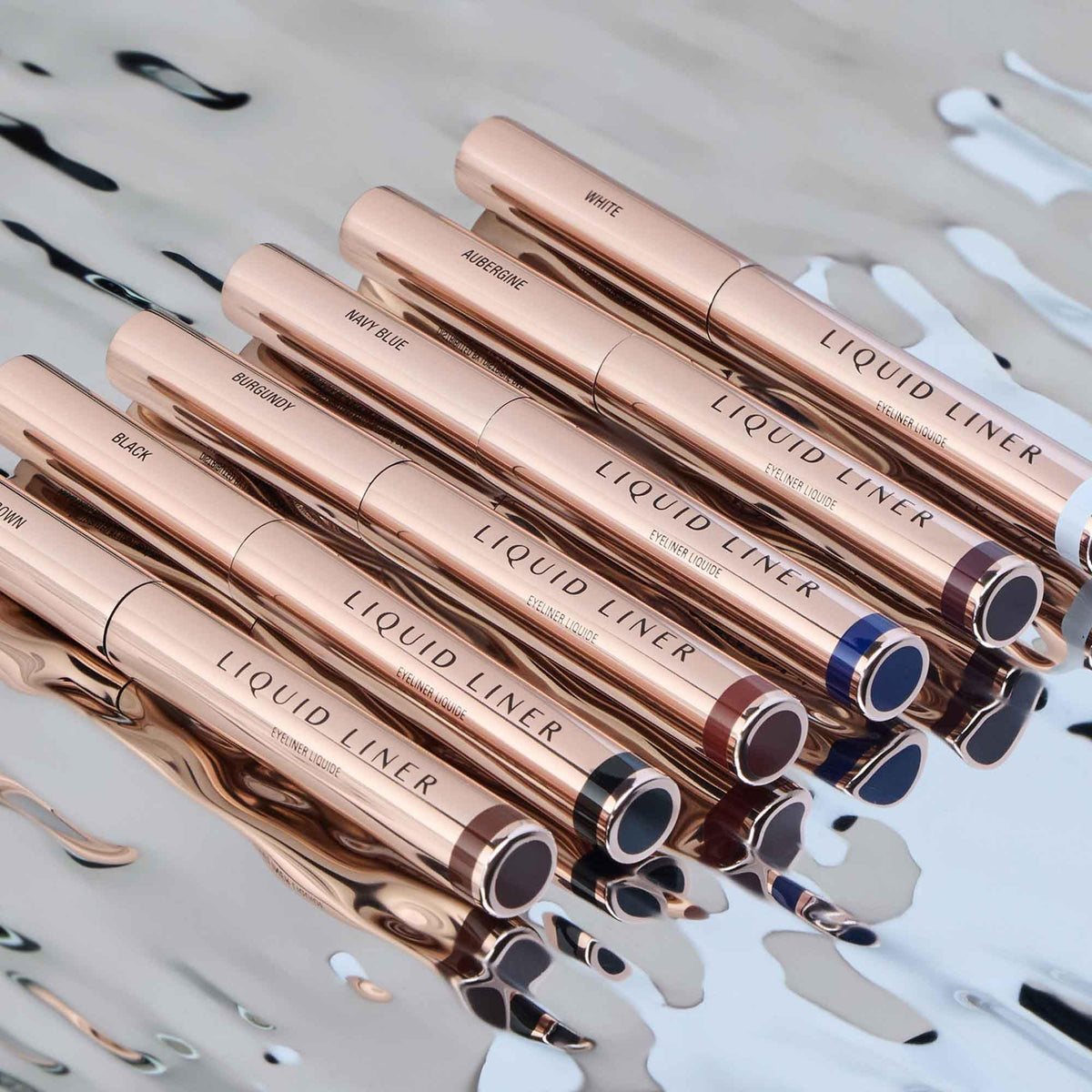 Anastasia Beverly Hills liner held in hand showing compact size and portability