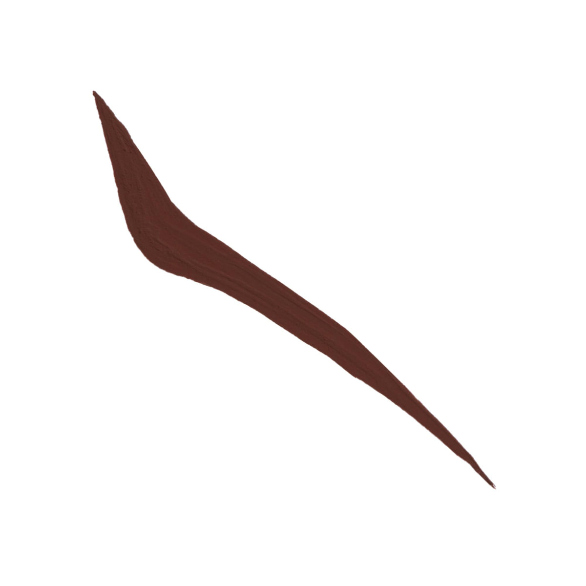 Anastasia Beverly Hills single brown stroke on skin showing rich matte payoff