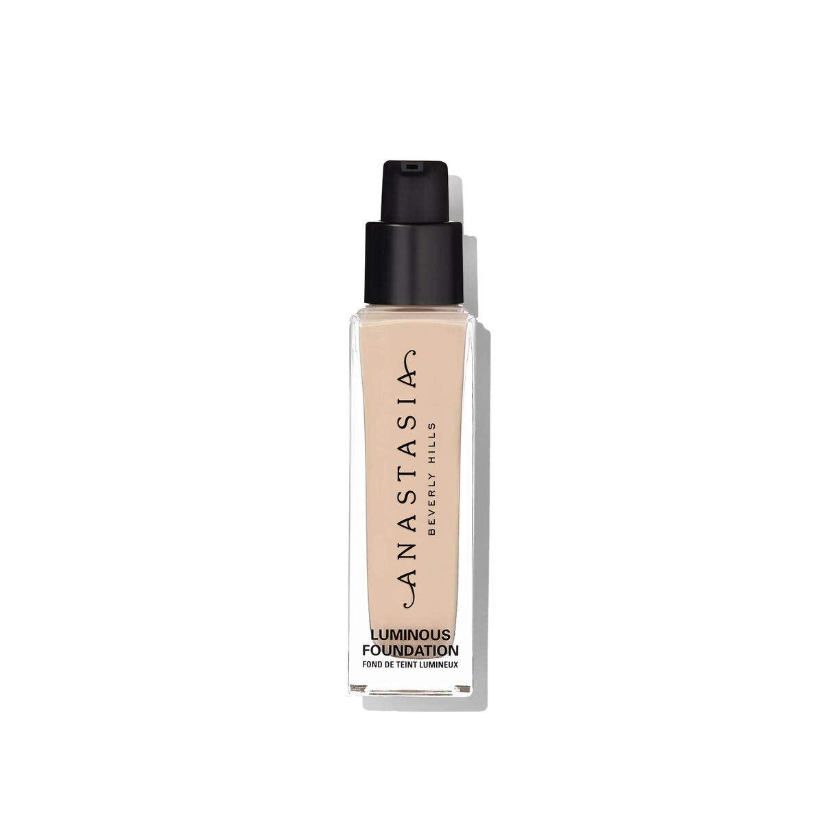 Anastasia Beverly Hills foundation texture swirl showing luminous finish and blendability