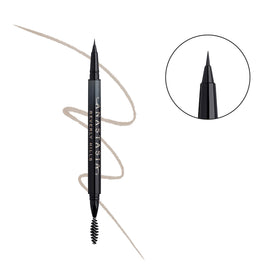 Anastasia Beverly Hills microstroke superfine brush tip close-up for precise hairlike strokes