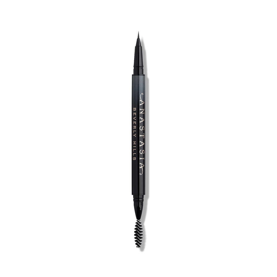 Anastasia Beverly Hills pen front packaging showing shade Blonde and benefit precise definition