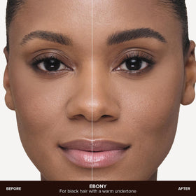 Anastasia Beverly Hills pen drawing microstrokes on skin for natural texture