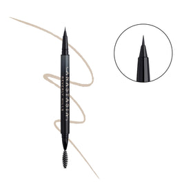 Anastasia Beverly Hills superfine brush tip close-up for hair-like strokes and accuracy