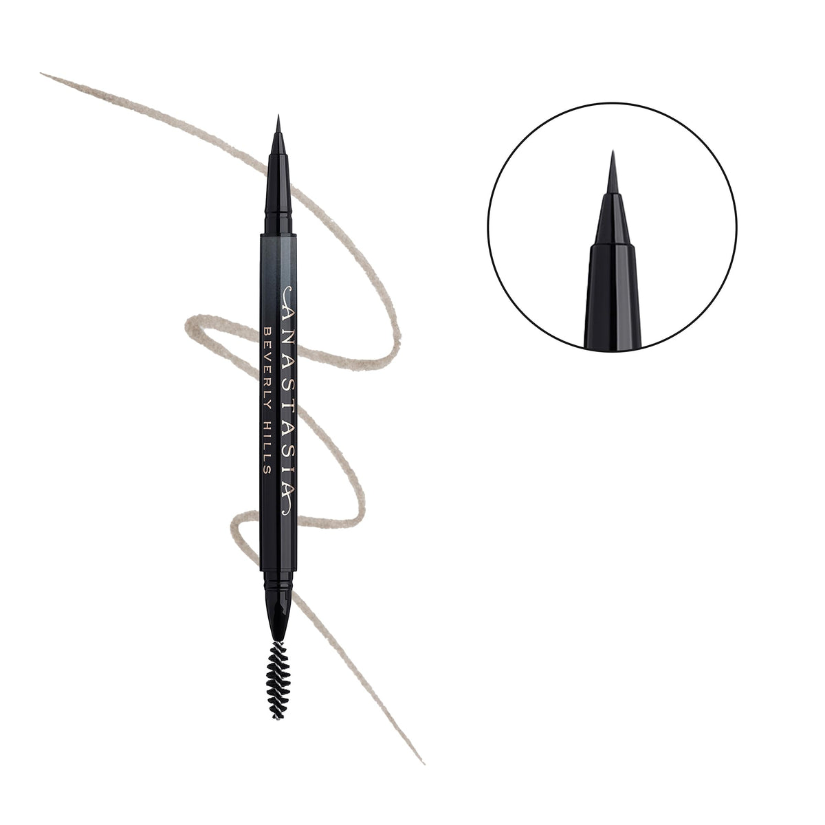 Anastasia Beverly Hills superfine tip close-up for precise hair-like strokes