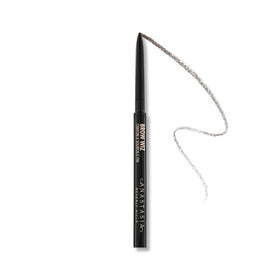 Anastasia Beverly Hills mini brow wiz front packaging showing compact pencil benefit