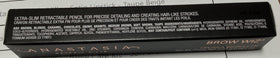 Anastasia Beverly Hills mini brow wiz styled on vanity to show everyday grooming use