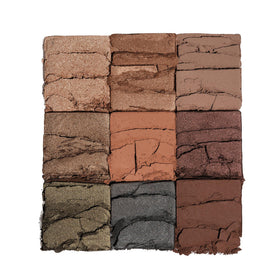 Anastasia Beverly Hills matte shades swatched, showing rich terracotta and burnt orange depth