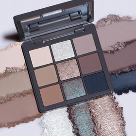 Anastasia Beverly Hills palette in evening makeup setting demonstrating smoky day-to-night versatility