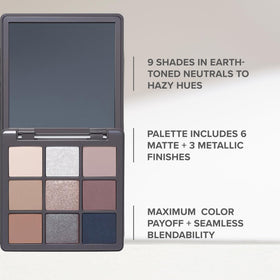Anastasia Beverly Hills palette held by fingers to show compact size and easy handling