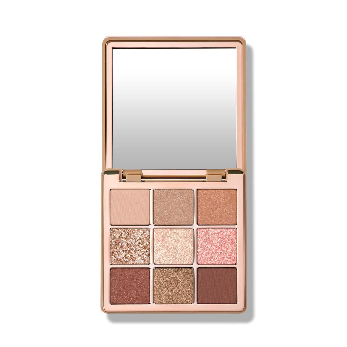 Anastasia Beverly Hills open palette with mirror demonstrating travel-ready application convenience