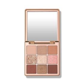 Anastasia Beverly Hills open palette with mirror demonstrating travel-ready application convenience