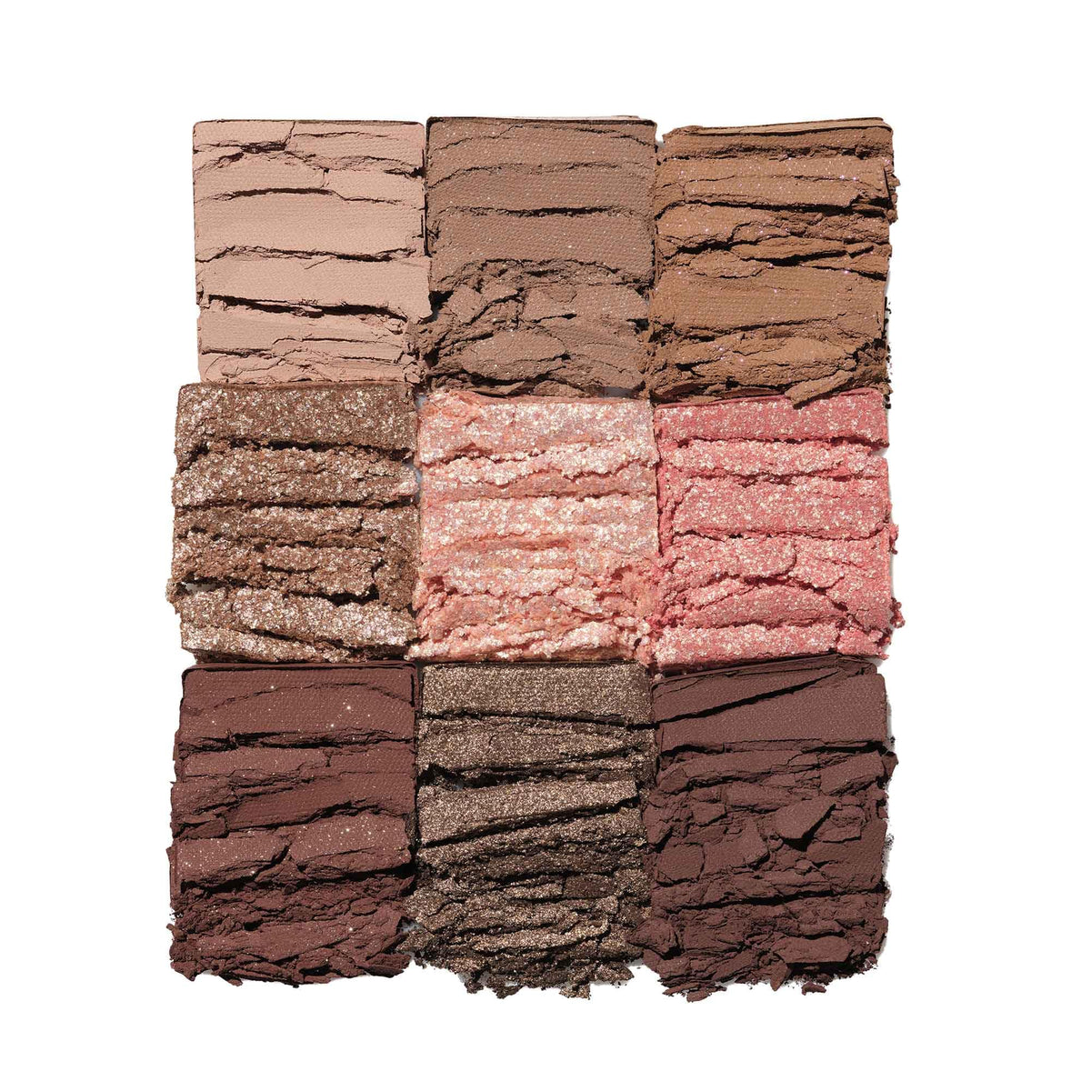 Anastasia Beverly Hills close-up of pans showing fine-milled texture and high pigment payoff