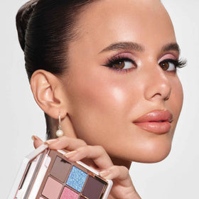 Anastasia Beverly Hills worn eye look showing luminous metallic and matte contrast for dimension