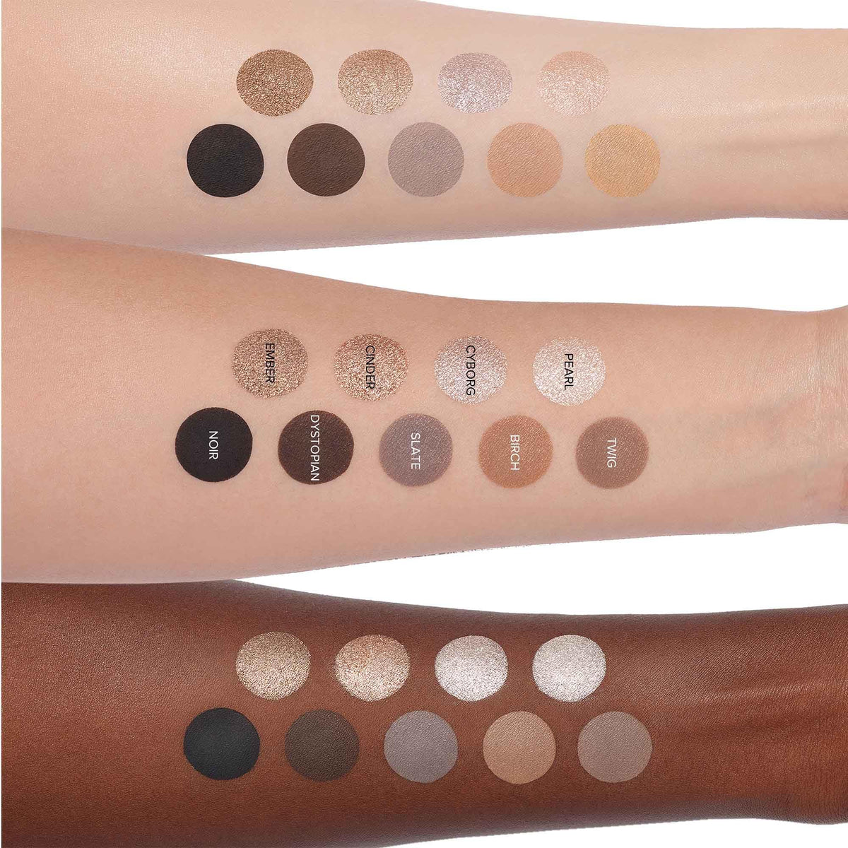 Anastasia Beverly Hills palette open with mirror while applying shadow for on-the-go precision