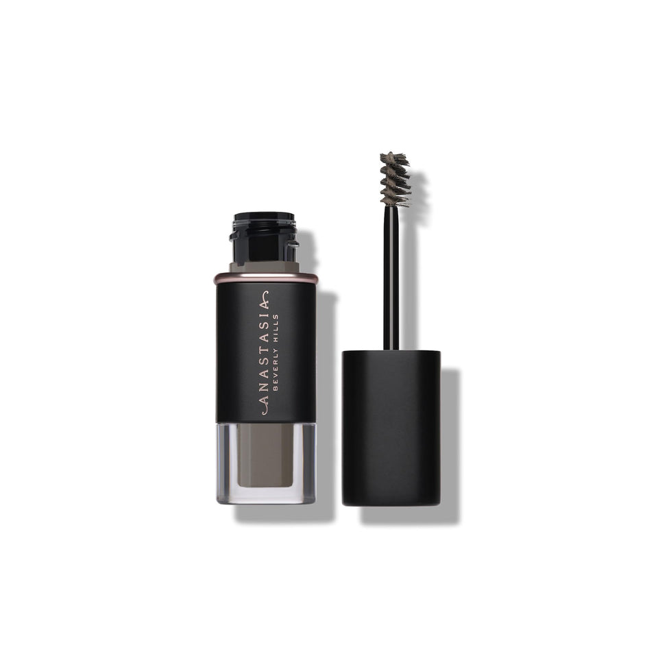 Anastasia Beverly Hills front packaging showing compact tube and shade, easy travel benefit