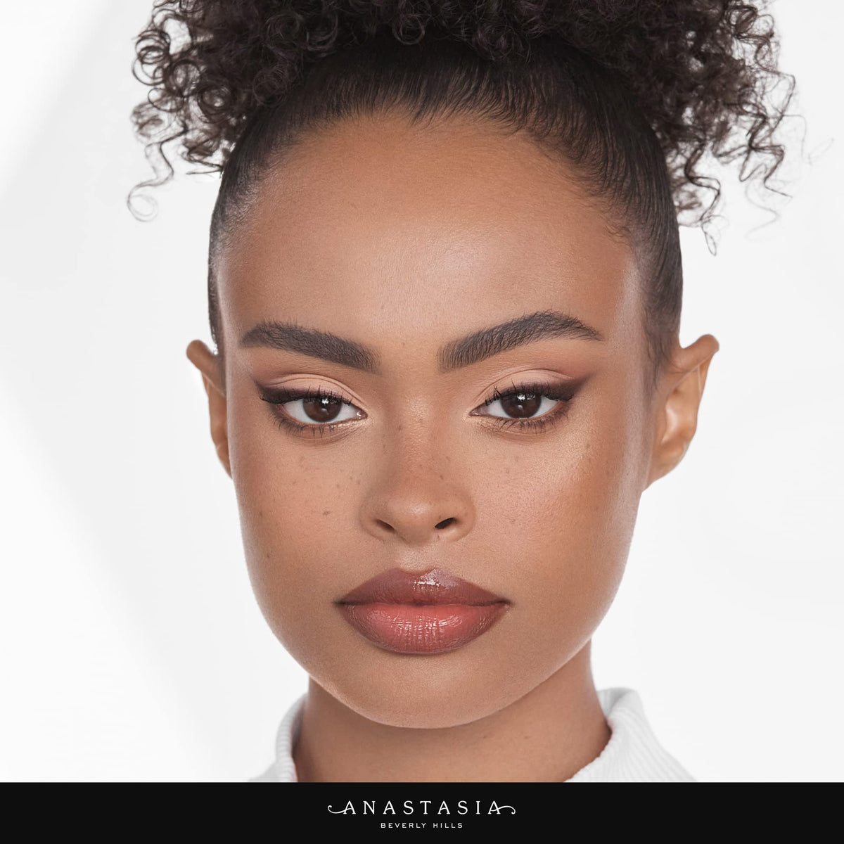 Anastasia Beverly Hills pro pencil creamy matte swatch on skin demonstrating full-pigment coverage