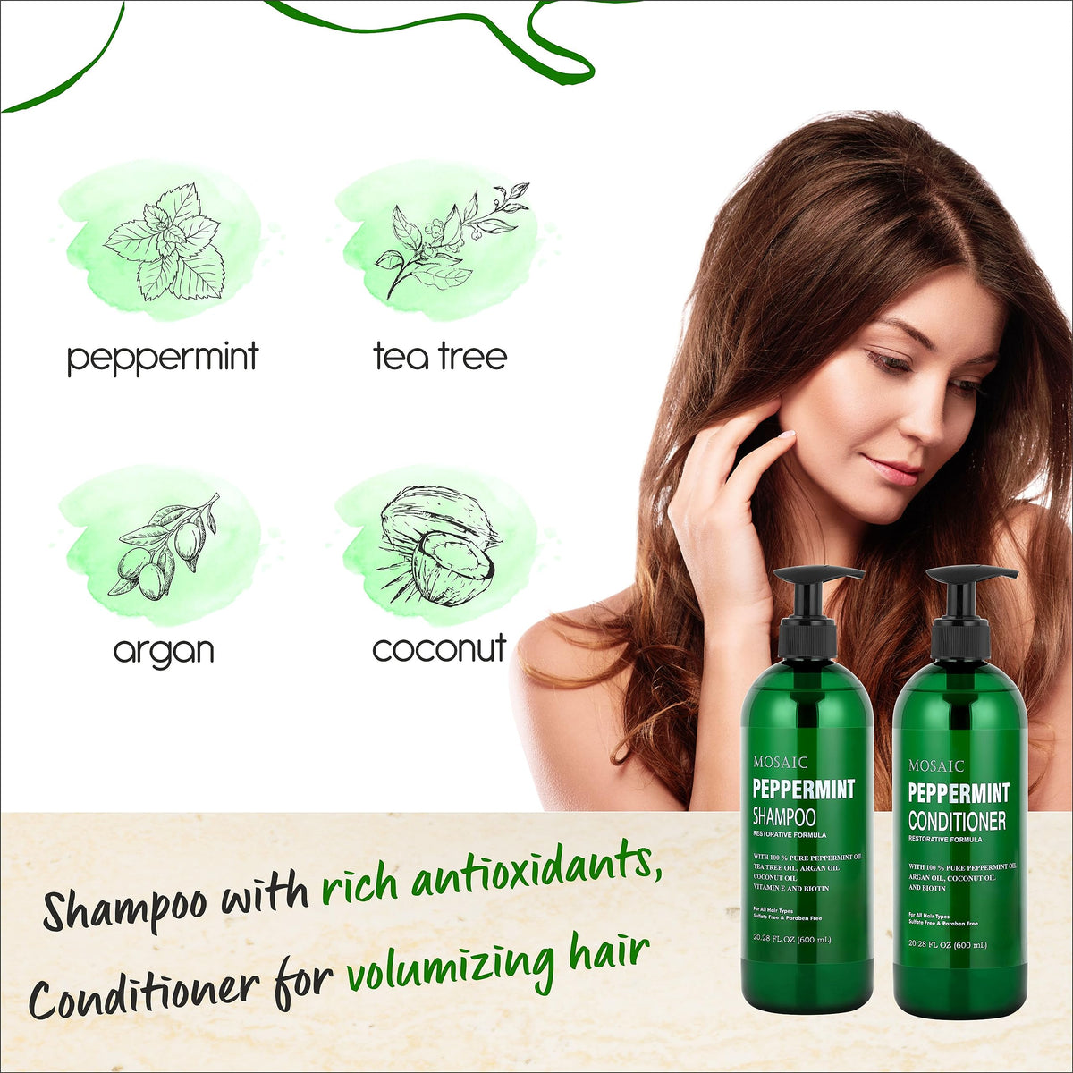 AnatoliaDaphne bottle closeup label highlighting natural ingredients and sulfate-free benefit