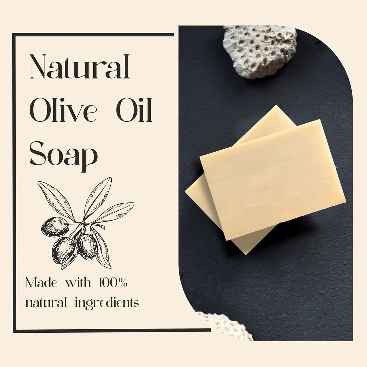 AnatoliaDaphne close-up of soap surface revealing natural olive oil clarity